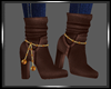 [SD] Dangle Boots Brown