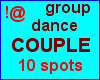 !@ Couple dance 10 spots