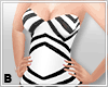 (B) Striped Swimsuit