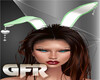 green bunny ears