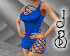 JB Blue Net Dress