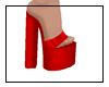 Beach heels-red