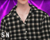 N. Oversize Plaid Shirt
