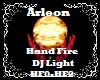 Hand Fire DJ Light