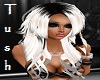 Black n White Darcy Hair
