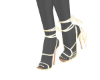 Dio white sandal