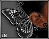 !B Butterfly Earrings BL