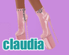 Pink Heeled Shoes