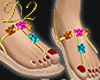 Sandal of jewelry