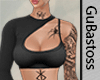 Top Preto + Tatuagem