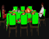 Holiday table w/poses