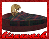 &#9829; Plaid Heart Bed