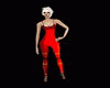 outfits tops red carreau