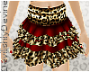 {DD} Leopard Frill Skirt