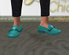 TED MINT GREEN LOAFERS