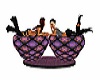Purple Floating Seats