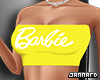 Cropped Barbie Amarelo