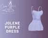 Jolene Purple Dress