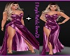 LV/Purple Metalic Gown