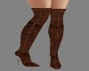 !R! Brown Suede Boots