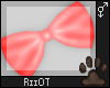 !R; Back Bow Red