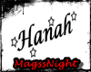 Hanah head sign