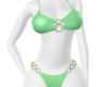 mint green bikini