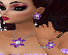 Lilac Flora Jewel Set