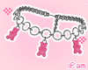 p. gummy pink2 necklace