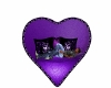 Purple Heart wall Cuddle