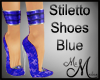 MM~ Blue Spike Shoes