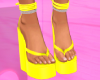 S | Bey Yellow Heels