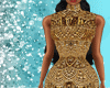 A* GoldPearls Gown