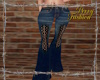 jeans & lace flares 2