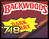 DarkB BW Leaf