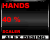 Enhancer Hands 40 % M/F