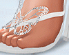 Luana sandals white