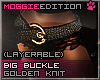 ME|XLBuckleBelt|Gold