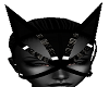 Black w Glit Cat Mask