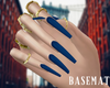 B|Blue Nails ✿