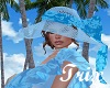 Tropicana Azul Sun Hat