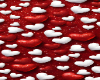 Love hearts background