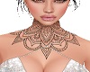 Mandala Tattoo - Neck 1