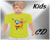CD Yellow Shirt  Kids