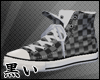 [K] Emo checkered shoes
