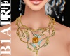 B1l Gold Rice Necklace