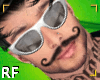 curled mustache RF
