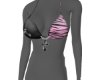 Y2k Zebra Bra