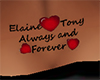 Elaine <3 Tony Back Tat