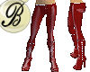 Red Leather Pants/Boots
